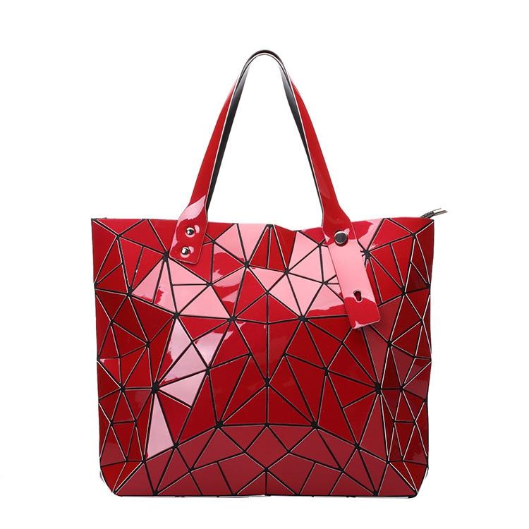 Geometric Shoulder Bag ERIN The Store Bags Red 