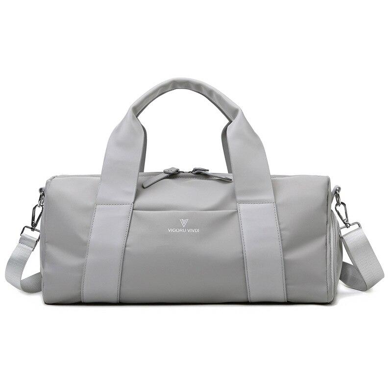 Large Gym Duffle Bag With Shoe Compartment The Store Bags gray 