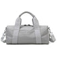 Large Gym Duffle Bag With Shoe Compartment The Store Bags gray 
