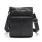 Men's Small Leather Crossbody Bag ERIN The Store Bags Black 