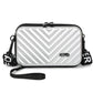 Mini Suitcase Crossbody Bag ERIN The Store Bags Silver 