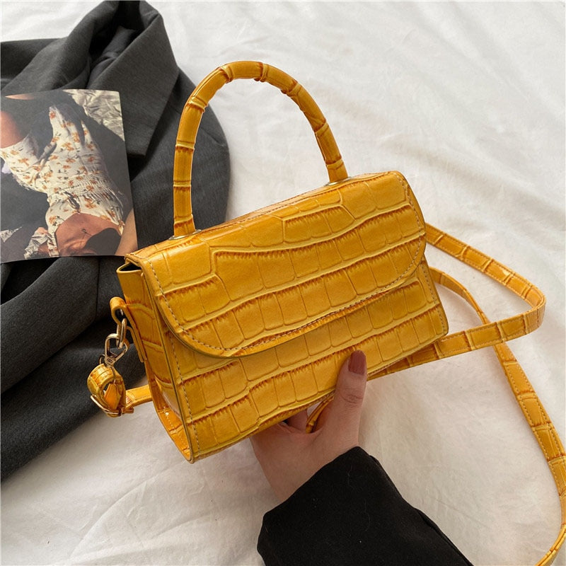 Mini Leather Crossbody Purse The Store Bags Yellow 