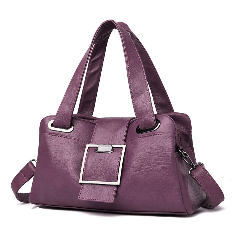 Buckle Crossbody Purse The Store Bags purple 