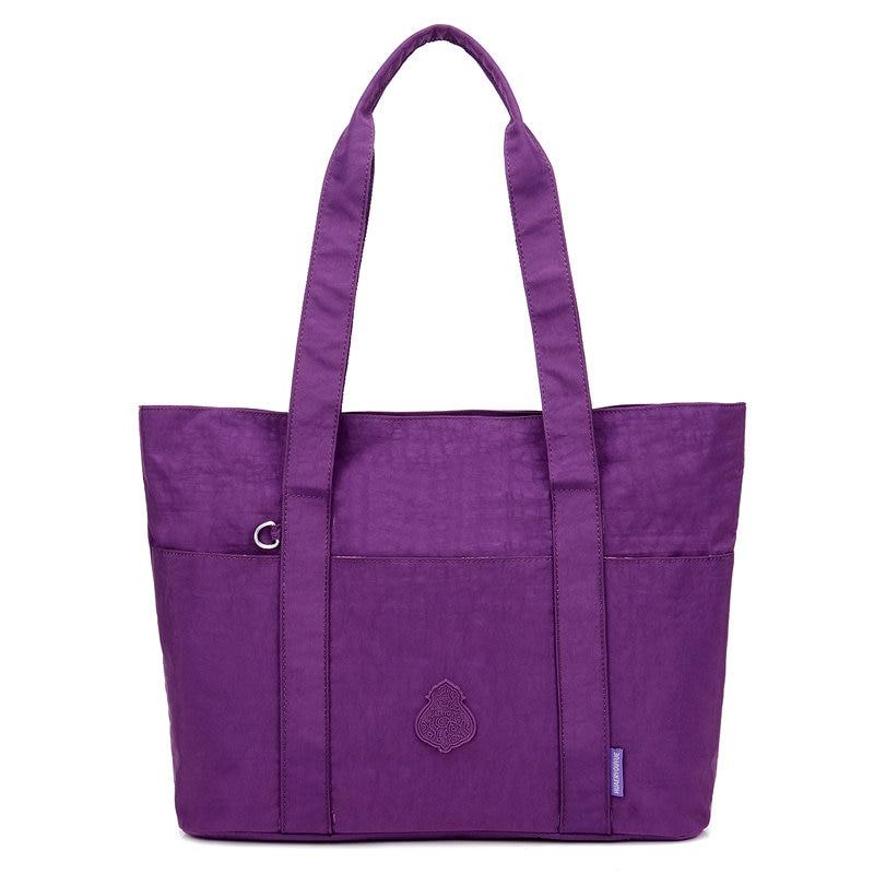 Large Waterproof Tote Bag The Store Bags Dark purple 