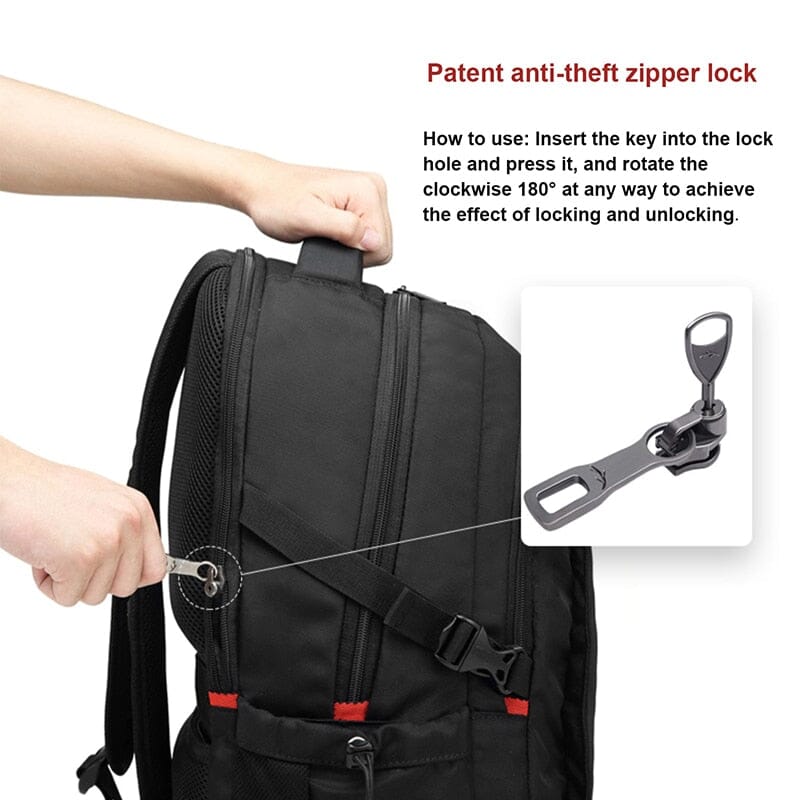 Why You Must Lock Your Backpack, Purse and Luggage Zippers
