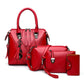 4 Piece Purse Set ERIN The Store Bags Red 