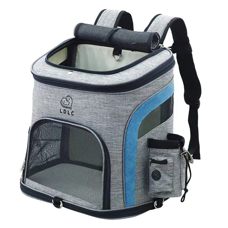 Large Window Pet Carrier Backpack The Store Bags gray blue size L 