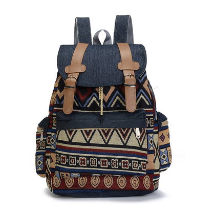 Boho Laptop Backpack The Store Bags Beige 