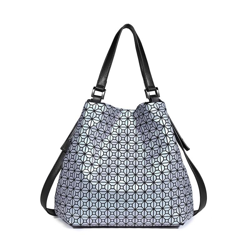Silver Geometric Bag ERIN The Store Bags Silver 