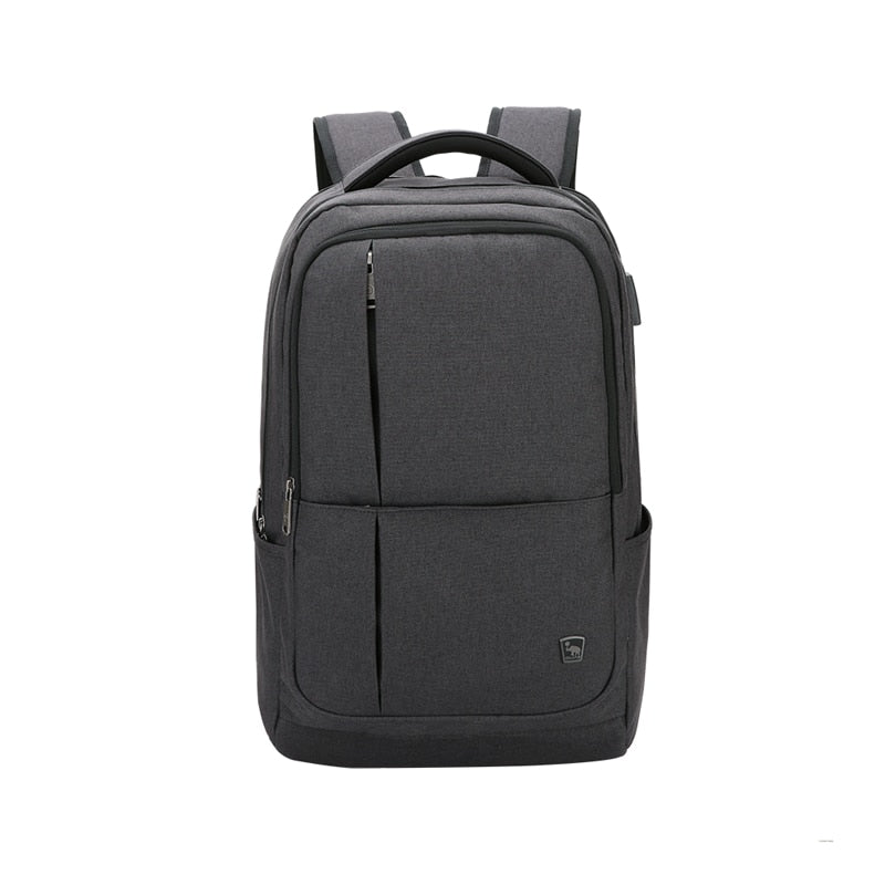 16 Inch External USB Charging Backpack The Store Bags Black 