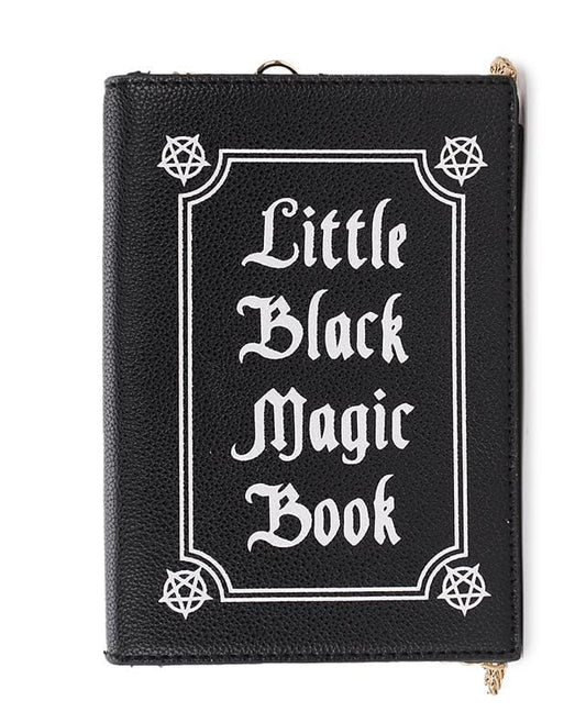 Little Black Magic Book Purse The Store Bags black A L20xW4.5xH15 cm 