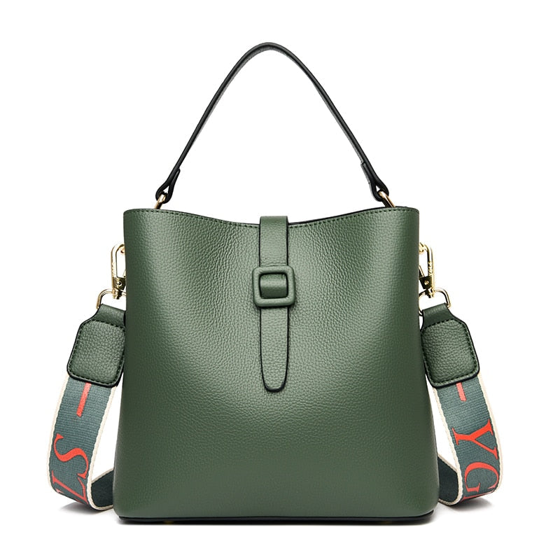 PU Leather Shoulder Bag The Store Bags green 