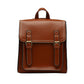Black Leather Buckle Backpack The Store Bags Brown 