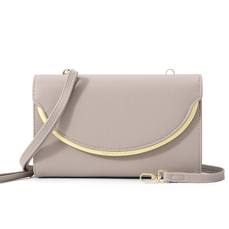 Snap Closure Clutch Purse The Store Bags Gray 