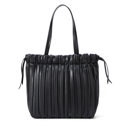 Black Leather Weave Bag The Store Bags Black 