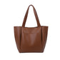 Black Leather Women's Work Tote The Store Bags brown 