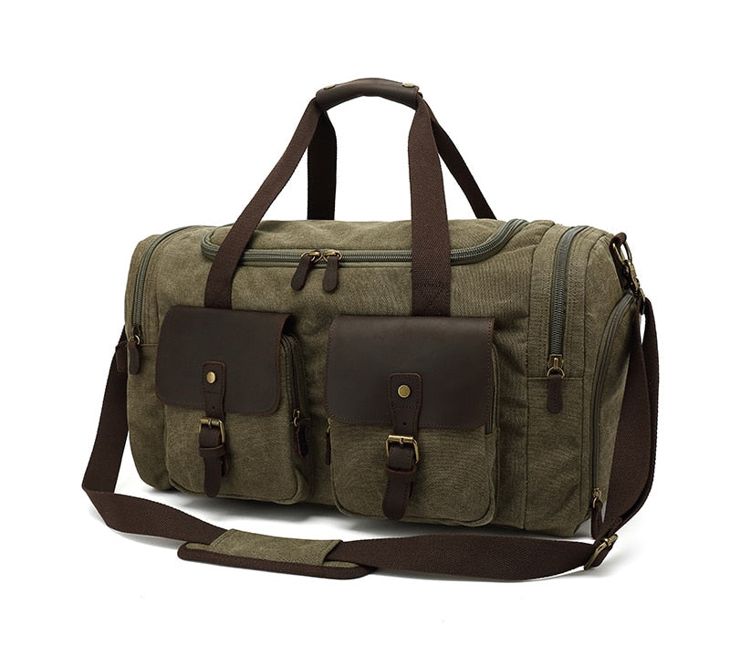 Canvas Travel Duffel Bag The Store Bags Military Green 