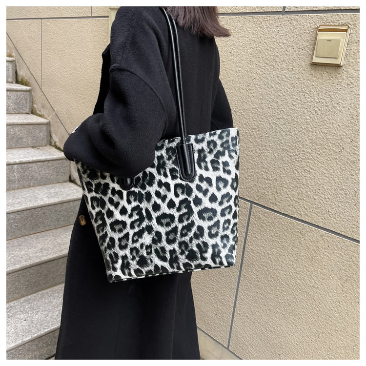 Large Cow Print Tote Bag The Store Bags 