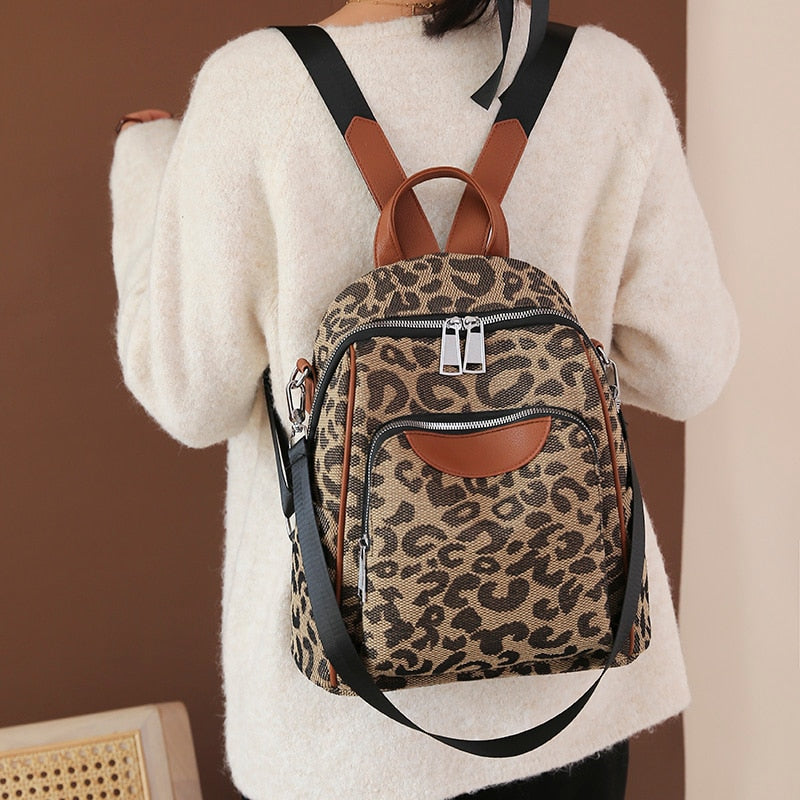 Mini Leopard Backpack The Store Bags 
