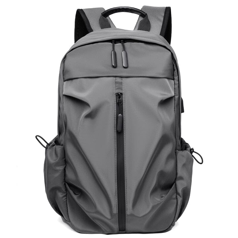 Lightweight Backpack With USB Charger The Store Bags Gray 
