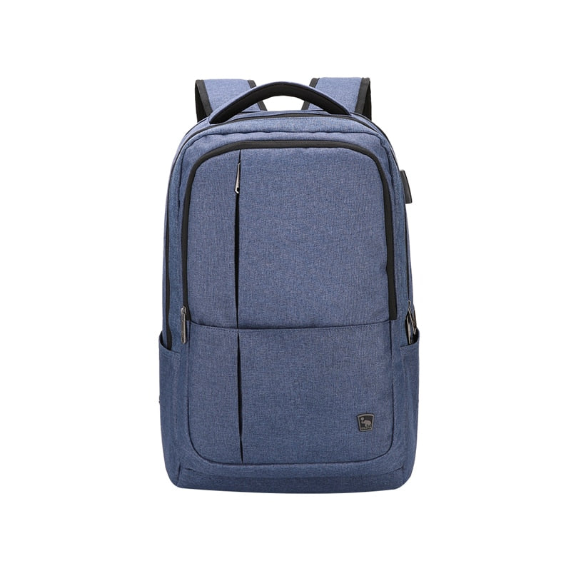 16 Inch External USB Charging Backpack The Store Bags Blue 