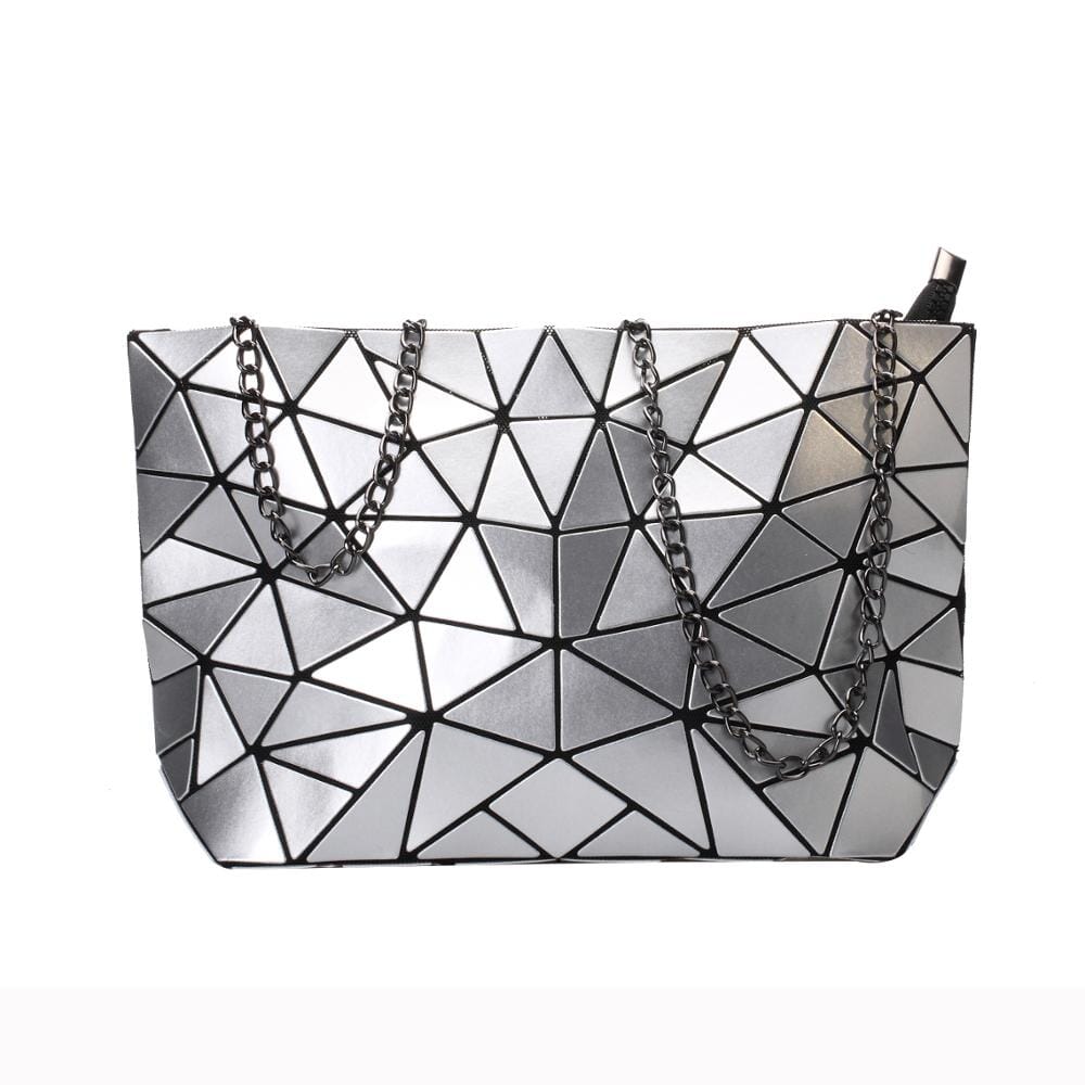 Geometric Purse The Store Bags sliver 