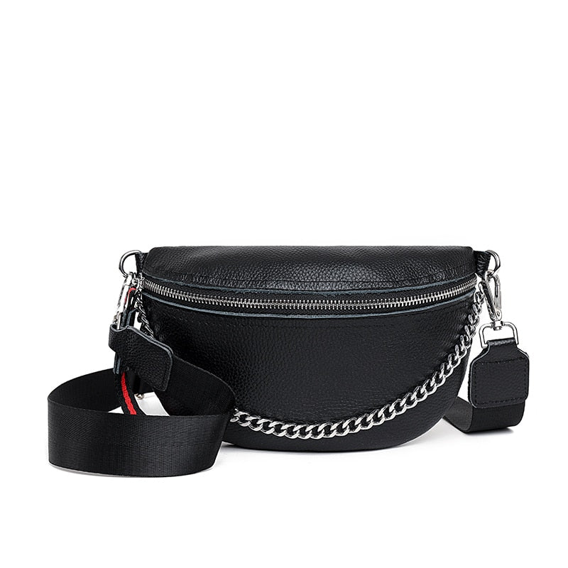 Cross Shoulder Fanny Pack ERIN The Store Bags Black 