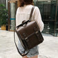 Double Buckle Faux Leather Backpack The Store Bags 