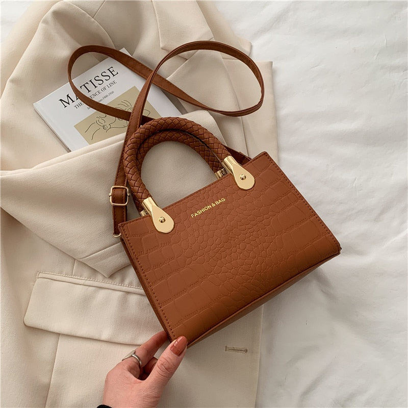 Small Leather Clutch With Strap The Store Bags brown 