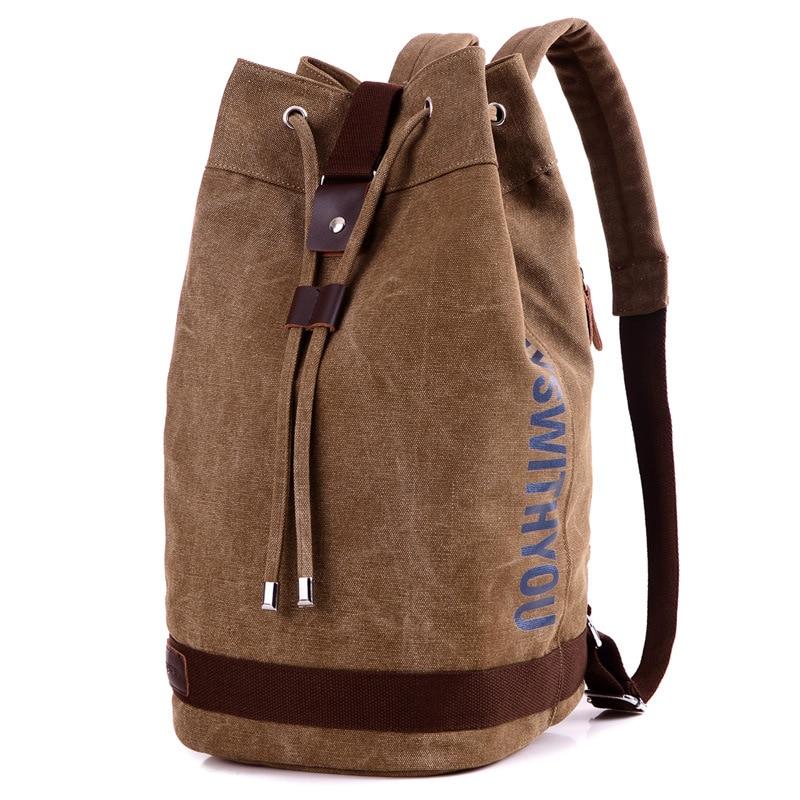 Single Compartment Backpack ERIN The Store Bags Brown 