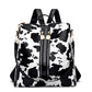 Leopard Print Backpack Purse The Store Bags Cow pattern 