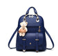 White Leather Mini Backpack The Store Bags Blue 