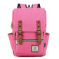 Double Buckle Flap Backpack ERIN The Store Bags Watermelon Red 