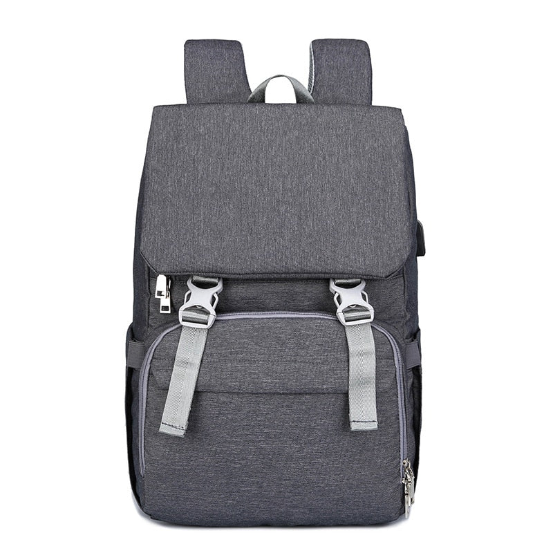 Diaper Bag With Built In Changing Station The Store Bags Gray 