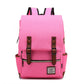 Double Buckle Flap Backpack ERIN The Store Bags Hot Pink 