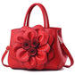 Leather Flower Purse The Store Bags Red 