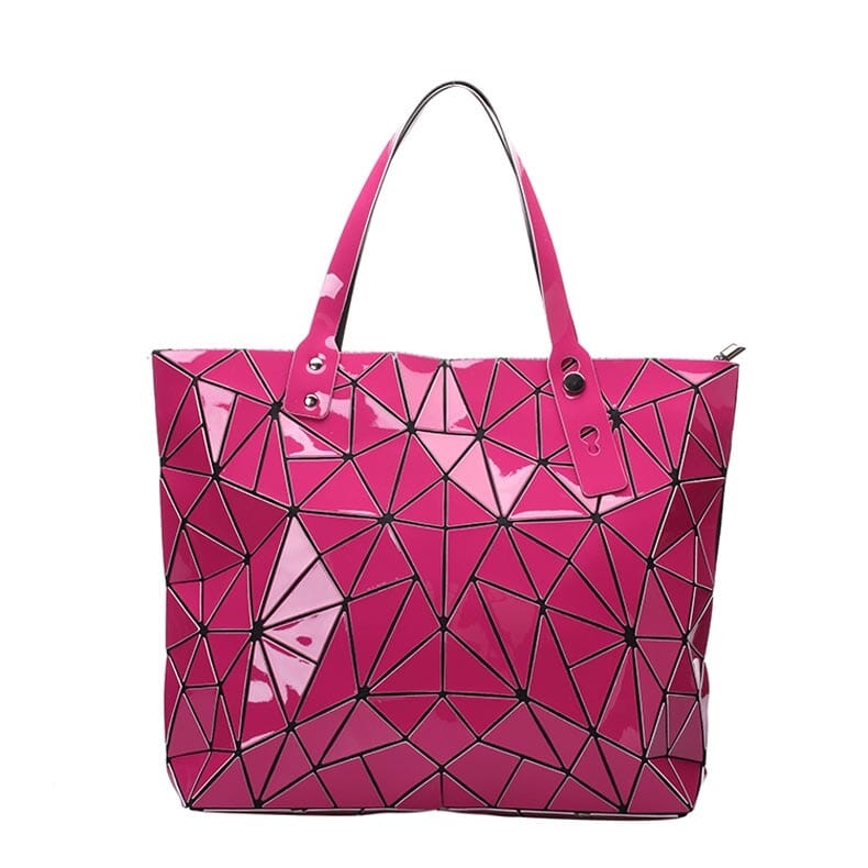 Geometric Handbag The Store Bags bright rose red 