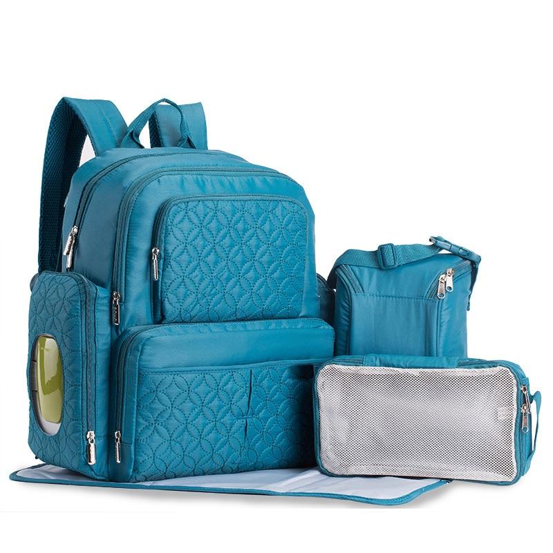 Nylon Diaper Bag Backpack ERIN The Store Bags Dark blue 