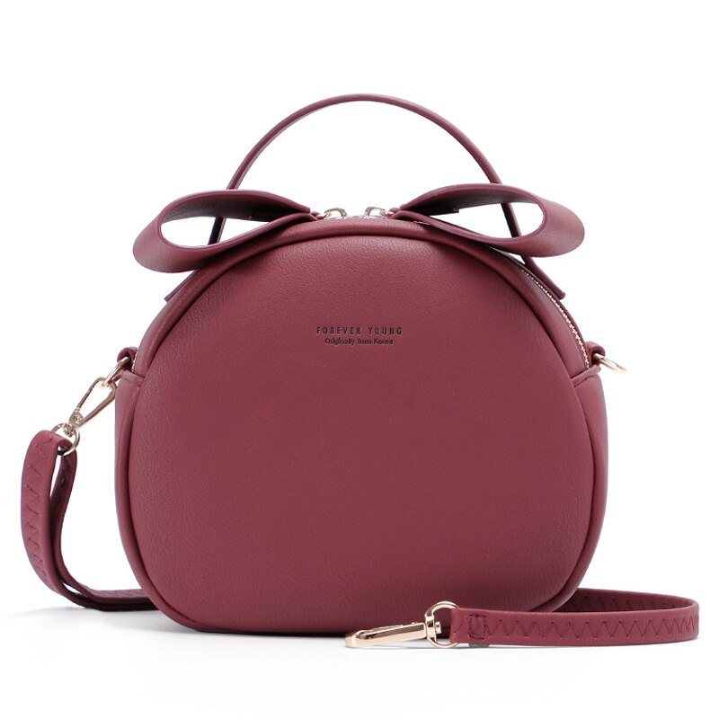 Small Soft Leather Crossbody Bag The Store Bags Wine Red 