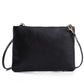 Black Leather Wristlet Wallet ERIN The Store Bags 