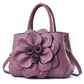 Leather Flower Purse The Store Bags plum 