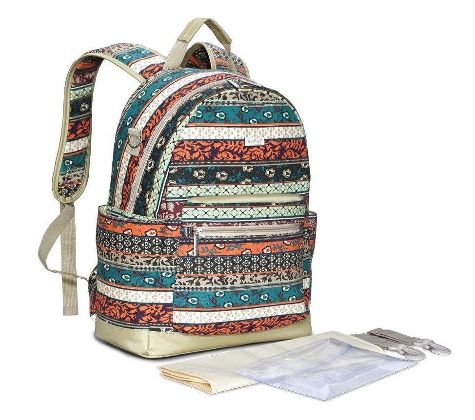Boho Womens Canvas Leather Backpack Purse Embroidered Canvas Rucksack –  igemstonejewelry