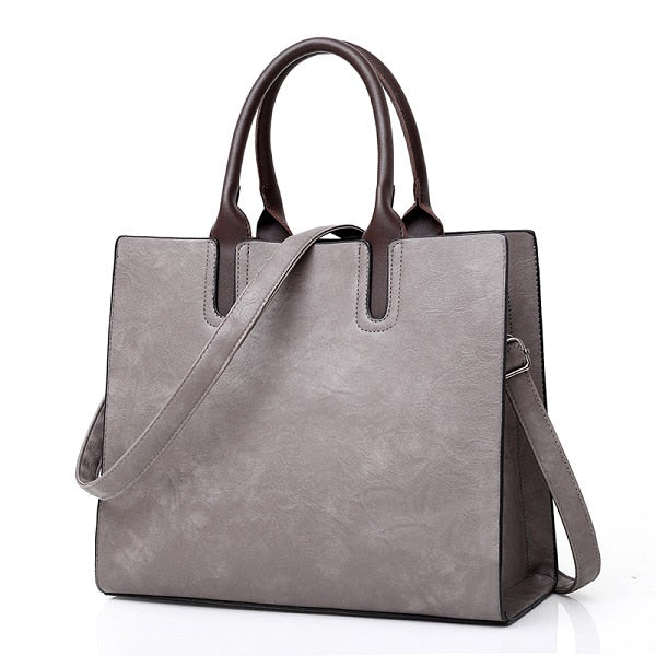 Leather Crossbody Work Bag The Store Bags Gray 