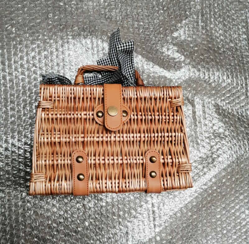 Square Bamboo Purse The Store Bags 