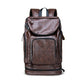 Leather Travel Backpack With Shoe Compartment The Store Bags Brown 
