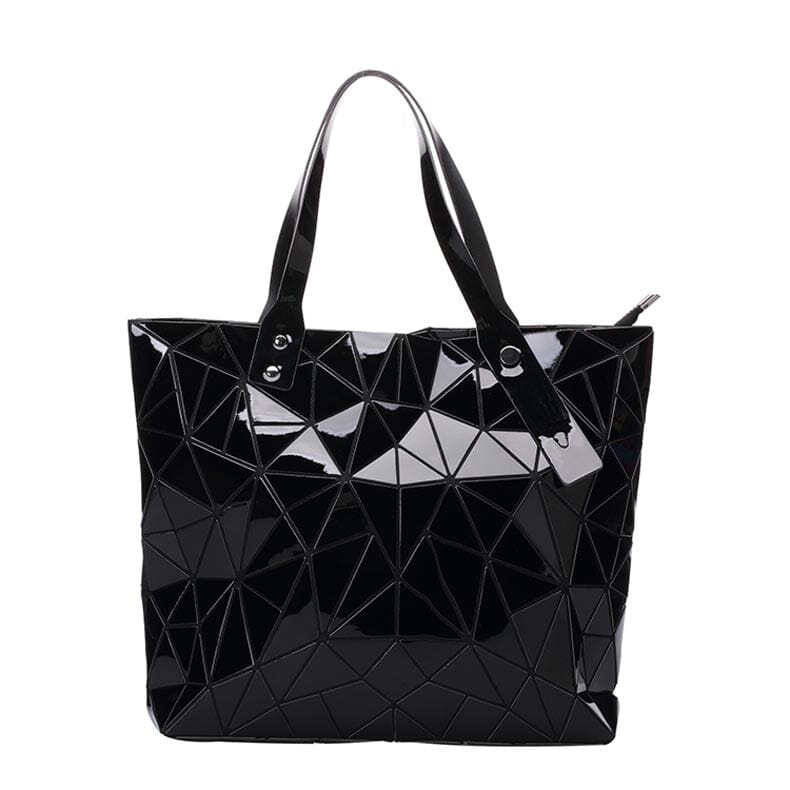 Geometric Handbag The Store Bags bright black 