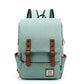 Double Buckle Flap Backpack ERIN The Store Bags Light green 