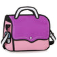 2D Cartoon Messenger Bag The Store Bags Purple 