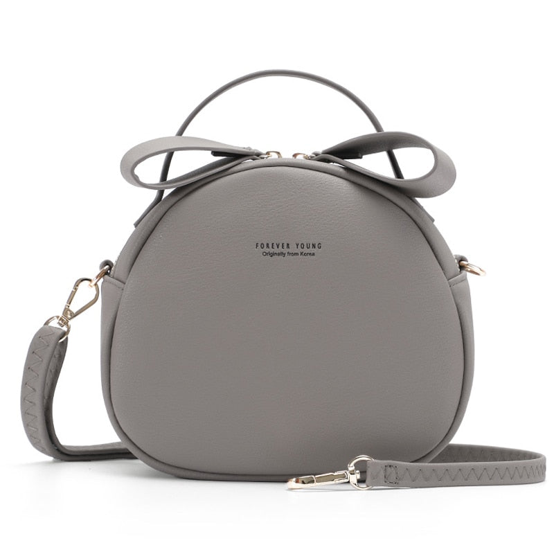 Small Soft Leather Crossbody Bag The Store Bags Gray 