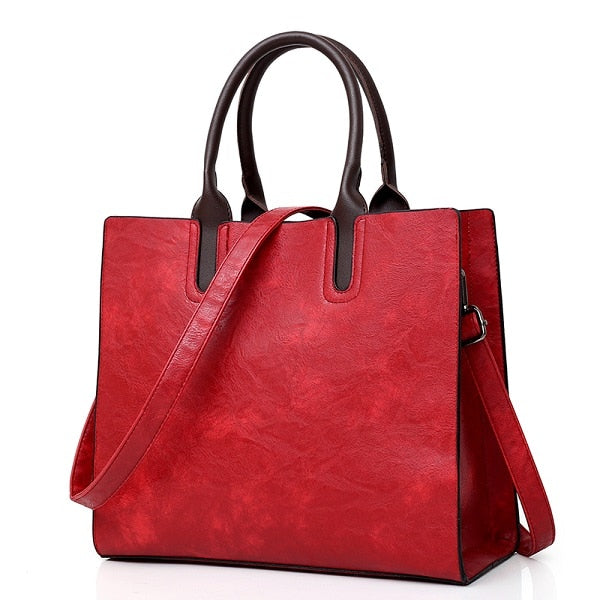 Leather Crossbody Work Bag The Store Bags Red 